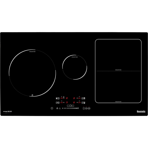 Baumatic 90cm Induction Cooktop Bsih95 Appliances Online Commercial