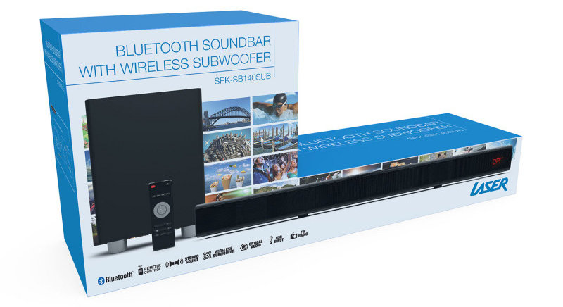 laser bluetooth soundbar